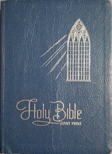 Holy Bible Red Letter King James Version Giant Print 1973 Crusade comprar usado  Enviando para Brazil