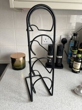 Black metal bottle for sale  CALDICOT