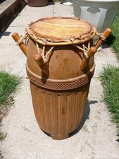 Kpanlogo drum ghana for sale  Farmington