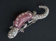 Large lizard brooch for sale  Miami Beach