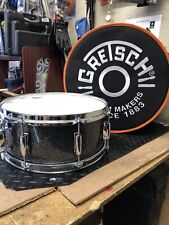 Tarola Gretsch Catalina Maple 6,5x14" preta poeira estelar com estojo de viagem comprar usado  Enviando para Brazil