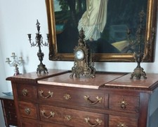 Trittico orologio candelabri usato  Vercelli