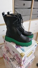 Stiefeletten kunstleder ausgef gebraucht kaufen  Dippoldiswalde