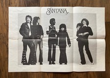 SANTANA ABRAXAS 33" x 22" POSTER & GATEFOLD VINYL LP RECORD COVER ONLY CBS 30130 comprar usado  Enviando para Brazil