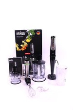Usado, Braun Stabmixer MQ 9047X MultiQuick 9 Stabmixer Premium Schwarz Edelstahl OVP comprar usado  Enviando para Brazil