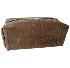 Bolsa lápis Michael Kors crocodilo couro média estojo acessório de armazenamento funcional comprar usado  Enviando para Brazil