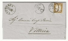 1862 sardegna lettera usato  Motta Visconti