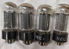 Usado, (4) 6L6GC NEC Japão placa preta saída de áudio tubo de vácuo válvula comprar usado  Enviando para Brazil