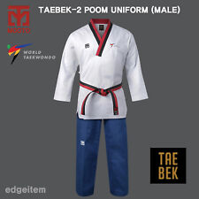 MOOTO Taebek-2 Poomsae Poom Uniforme (Masculino) WT Taekwondo Dobok comprar usado  Enviando para Brazil