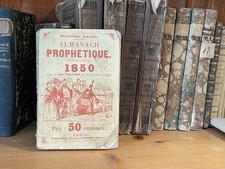 Almanach prophétique 1850 usato  Italia