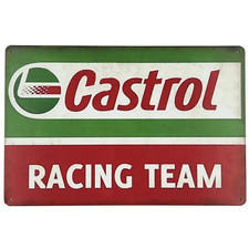 Blechschild castrol racing gebraucht kaufen  Offenbach am Main