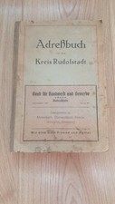 adressbuch stadt gebraucht kaufen  Rudolstadt
