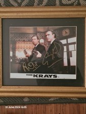 Signed krays film for sale  PRESCOT