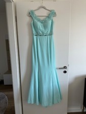 Abendkleid farbe mint gebraucht kaufen  Hamburg