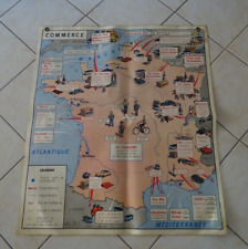 Carte scolaire 1960 d'occasion  Gondreville