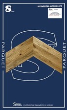 Rovere spina parquet usato  Roma