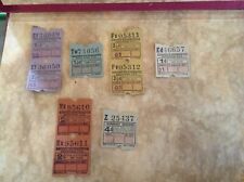 Vintage bus ticket for sale  CORBY