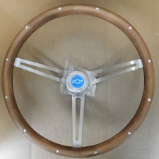 Volante Grant 967-0 15", 3 raios, nogueira, tampa central, 3) parafuso, prato 4 1/8" comprar usado  Enviando para Brazil