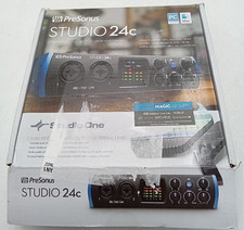 Interfaz de audio/MIDI tipo C USB ultra alta definición PreSonus Studio 24c 2x2 segunda mano  Embacar hacia Mexico