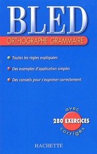Bled orthographe grammaire d'occasion  Hennebont