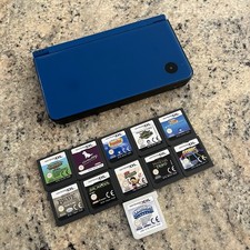 Console de jogos Nintendo DSI XL AZUL + 10 JOGOS comprar usado  Enviando para Brazil