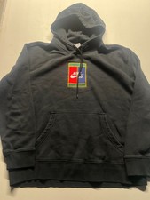Tênis Nike Pullover Hoodie SB Court Logo Skate Preto Clássico Masculino Tamanho Médio, usado comprar usado  Enviando para Brazil