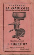 Ecremeuse gauloise bonnefoy d'occasion  France