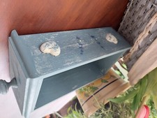 Cassettino dipinto azzurro usato  Monza
