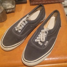 Tênis de Skate Vintage Anos 80 VANS EUA Preto 9 1/2 Estilo 95, usado comprar usado  Enviando para Brazil