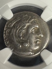 Silver drachm kingdom for sale  Las Cruces