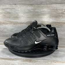 Usado, Tênis esportivo Nike masculino Shox NZ 501524-091 couro preto tamanho 9 comprar usado  Enviando para Brazil
