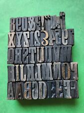 Wooden letterpress printing for sale  LONDON