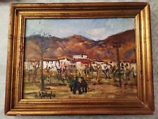 Quadro olio faesite usato  Verano Brianza