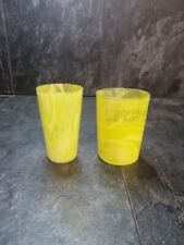 Murano style yellow for sale  REDRUTH