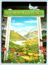 Postcard nuclear free for sale  LLANFAIRFECHAN
