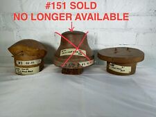 Rare wood hat for sale  Los Angeles