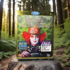 Disney Alice in Wonderland (3D, Blu-ray ) LIKE NEW Slipcover comprar usado  Enviando para Brazil