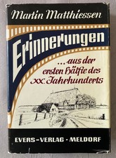 Martin matthiessen erinnerunge gebraucht kaufen  Meldorf