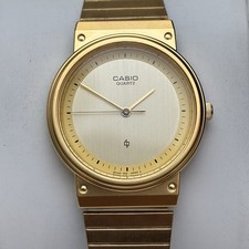 Usado, NOS Neo Vintage Casio MQ-331G Tom Dourado Raro Relógio Masculino Quartzo Analógico - Novo Taco comprar usado  Enviando para Brazil