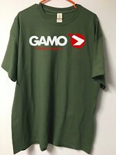 Camiseta Gamo Precision Armas de Fogo Logotipo Esportivo Verde Militar Ultra Algodão comprar usado  Enviando para Brazil