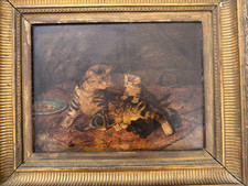 Antique cat family for sale  GUILDFORD