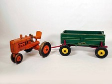 Brinquedos de qualidade Peter-Mar • Trator e reboque agrícola de madeira comprar usado  Enviando para Brazil