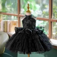 Children's Catwalk Sequins Evening Gown Host Wedding Birthday Girls Party Dress comprar usado Children's Catwalk Sequins Evening Gown Host Wedding Birthday Girls Party Dress comprar usado  Enviando para Brazil