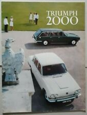 Triumph 2000 brochure for sale  BOURNE