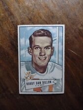 1952 Bowman Small #98 Bobby Dillon Rookie Green Bay Packers HOF READ comprar usado  Enviando para Brazil
