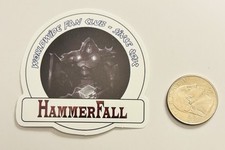 Adesivo de banda de rock HammerFall, usado comprar usado  Enviando para Brazil