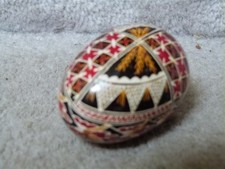Ovo de galinha real vintage pintado à mão Pysanky russo ou polonês vermelho preto amarelo comprar usado Ovo de galinha real vintage pintado à mão Pysanky russo ou polonês vermelho preto amarelo comprar usado  Enviando para Brazil