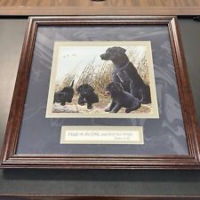 Framed print labrador for sale  Tomball