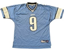 Camiseta Detroit Lions Matt Stafford XL masculina azul Reebok comprar usado  Enviando para Brazil