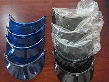 Viseira capacete de pressão NOS vintage 3 - Lote de 9 - Fabricado nos EUA comprar usado Viseira capacete de pressão NOS vintage 3 - Lote de 9 - Fabricado nos EUA comprar usado  Enviando para Brazil